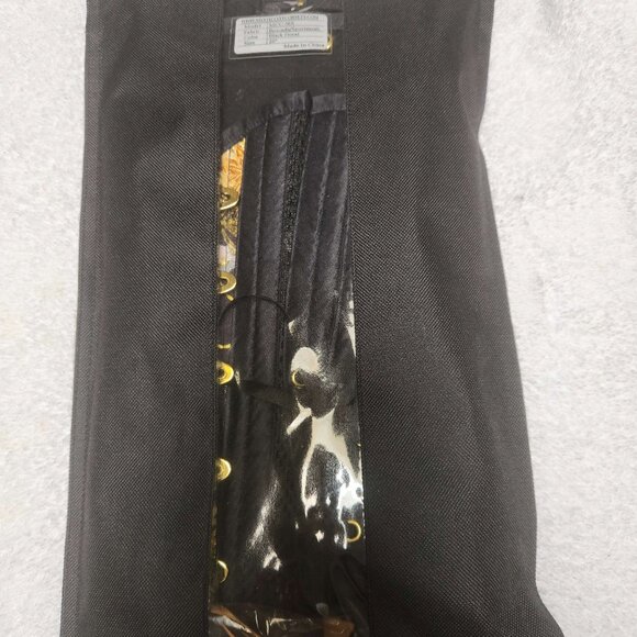 Mystic City Corset MCC36X Yellow/Black Brocade/Mesh Underbust Waspie - 20" - Picture 3 of 10